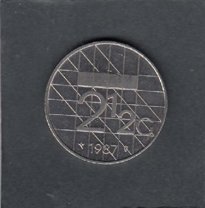 Beschrijving: 2 1/2 Gulden Beatrix